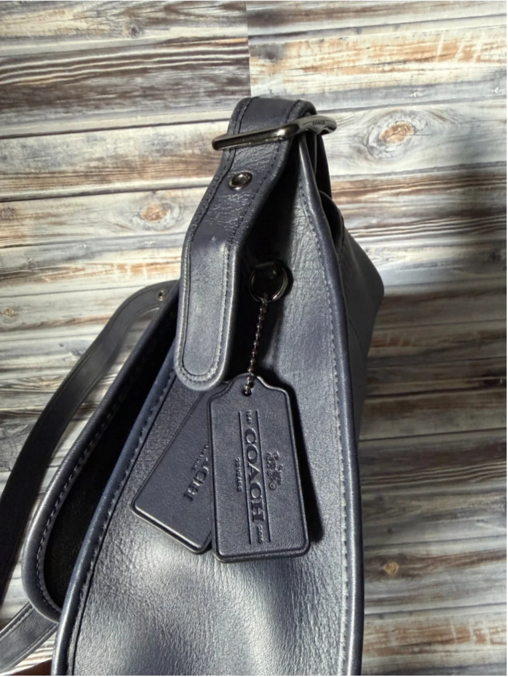 Coach Saddle Bag 75th Anniversary limited edition  Crossbody bag 55298 dark blue